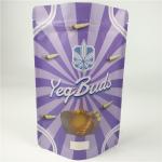 3.5 Gram MOPP Cannabis Flower Packaging Bags Child Resistant for sale