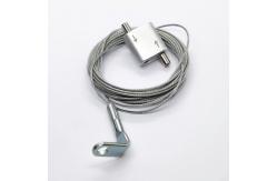 China Wire Rope With 90 Deg Eyelet End Fixing Suspension Kit From Concrete Ceiling supplier