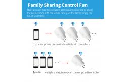 China 3 Voice Control Smart Splug Socket With Countdown / Timing / Sharing Function supplier