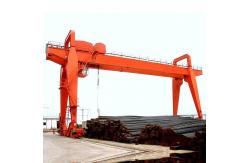 China A Shape Legs Box Double Girder Gantry Crane Skeleton Structure Electrical Control supplier