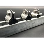 Hot Dip Galvanized Conduit Strut Cushion Clamps  Pipe Fitting Unistrut HVAC for sale