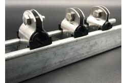 China Factory Unistrut Insulated Pipe Fitting Cushion Clamp supplier