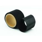 Multi Purpose Double Sided Velcro Straps Black Double Sided Hook And Loop for sale
