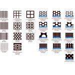 Custom Perforated Metal Sheet Stainless Steel Decorative Metal Grilles