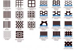 China Custom Perforated Metal Sheet Stainless Steel Decorative Metal Grilles supplier