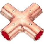 High Pressure 1/2 ANSI B16.9 Cross Pipe Fitting Straight SCH80 Buttweld Pipe Fitting for sale