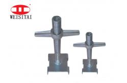 China Adjustable Frame Scaffolding Screw Jack U Head Electro Galvanized supplier