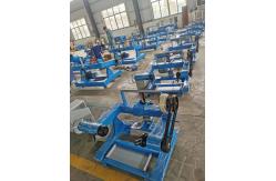 China High - Carbon Steel Wire Rewinding Machine With Meter Counter supplier