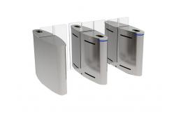 China MCBF 5000000 Cycles Automatic Sliding Barrier 100W Face Recognition supplier