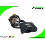 IP68 15000 Lux Mining Cap Lights 6800mAh Panasonic Battery For Underground Mine for sale