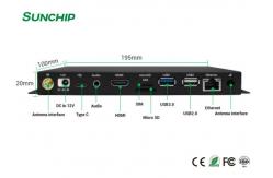 China 1000M Ethernet HD Media Player Box 4k Advertising Machine Player supplier