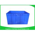 Rectangle Folding  Plastic Storage Trays Long Service Life 545 * 420 * 380mm