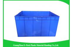 China Rectangle Folding  Plastic Storage Trays Long Service Life 545 * 420 * 380mm supplier