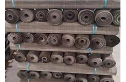 China Dutch Weave 12X64 Mesh To 40X200 Mesh Black Wire Cloth High Strength supplier