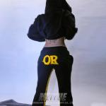 Custom Embroidery Patch Hoodie Sweat Pant Tracksuit Women Pullover Unisex Sweat 2 Pieces Suits Sweatpants and Hoodie Women Set for sale