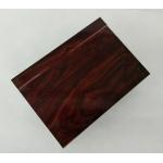 Rectangle Wood Grain Electrophoresis Aluminium Door Profiles , Normal Length 6m for sale