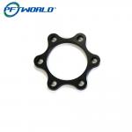 Bicycle Black CNC Machined Aluminum Parts OEM Service Fabrication for sale