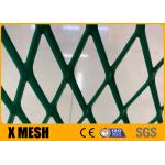 16 Ga Powder Coated Expanded Metal Mesh 0.5 Inch Hole Size 48 Inch Width for sale