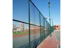 China 6ft X 50ft Chain Link Mesh Fencing Galvanized Steel 9 Gauge supplier