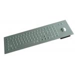 0.45mm flat keys metal keyboard with laser trackball with 1200 DPI resolution