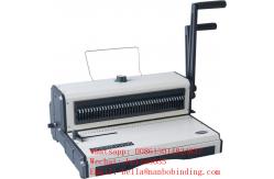 China Office 120 Sheets Wire O Binding Machine SGS with 8.47mm pitch supplier