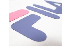 China Silicone Labels Customized 3D Rubber Patches Heat Transfer Washable For Garment supplier