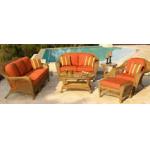 6pcs luxury garden rattan furniture    for sale