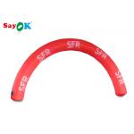 Custom Inflatable Arch Red 6*3m Inflatable Arch Start Finish Line For Advertising Event SGS for sale