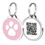 Engraved Blank Metal Keychains Customizable Personalized With Pantone Color for sale