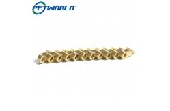 China Silver Custom Machinery Parts Milling Machining Brass Copper Service supplier