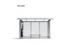 China 3 years Warranty Advertising Smart Bus Shelter With P.391 Lcd Screen supplier