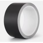 Black Lacquered Aluminum Foil Adhesive Tape With 3% Elongation For Superior Sealing And Bonding for sale