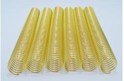 China Shiny Gold 40mm Pitch 4:1 Mm Spiral Coil Pair Combination, Suitable For Notebook supplier