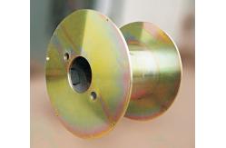 China High Speed Customized Flat Steel Bobbin Spool Reel For Wire Cable Machine supplier