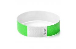 China Disposable Tyvek Wristband- RFID 13.56MHz supplier