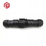 Bett Mini M20 Black LED Lighting Cable Wire IP68 Waterproof Electrical Connector