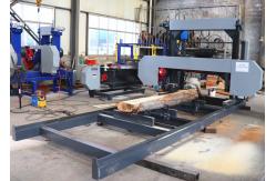 China MJ1000/MJ1300/MJ1600D Horizontal Band Saw to cut wood logs into cookies supplier