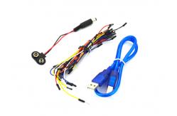 China Battery Snap Breadboard Arduino Uno R3 Starter Kit For Electronic Learning Project supplier