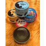 100g Empty Large Cookie Tins With Lids Aluminum Screw Top