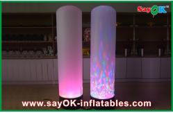 China Lighting Column Inflatable Lighting Decoration With LED Lighting supplier
