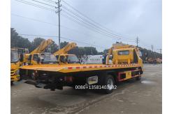 China Japanese Platform Wrecker Truck 4x2 5T Sliding Platform Wrecker Tow Truck supplier