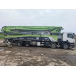 2017 Zoomlion 56m Truck-Mounted Concrete Pump For Sale Scania Chassis 8x4 Drive Mode for sale