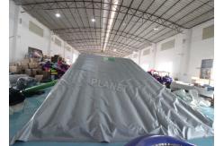 China EN71 Inflatable Sports Games Jump Stunt Landing Airbag With Ramp supplier