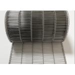 600mm Width Food Grade Donuts Baking Flat Wire Mesh Belt for sale