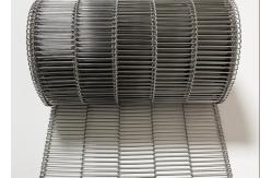 China 600mm Width Food Grade Donuts Baking Flat Wire Mesh Belt supplier