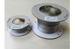 China Insulated Mechanical Wire Gripper Cable Hanging Steel Wire Rope For Led Light supplier