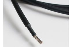 China Black / Red 4mm Solar Cable Pv1 F For Photovoltaic System XLPE Jacket supplier