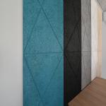 Hexagonal Design Wood Wool Acoustic Panel For Improved Acoustic Performance Interior for sale