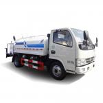 DFAC 4x2 5000 Liter Water Bowser Truck 90Km/H Max Speed Euro 3 Emission Standard for sale