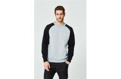 China Unisex O Neck Blank Oversized Sweatshirts supplier